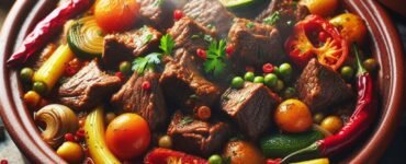 Spicy Beef and Date Moroccan Tagine