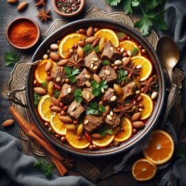 Authentic Moroccan Tagines: Top 10 Recipes for Flavorful Dining 2025 Almond and Lamb Perfection Tagine