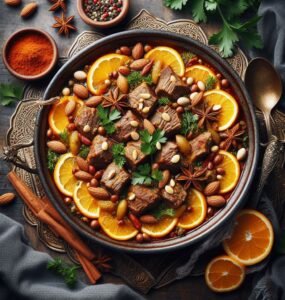 Almond and Lamb Perfection Tagine