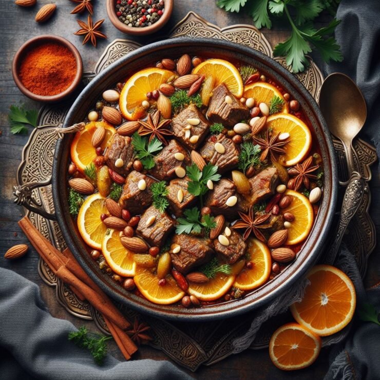 Almond and Lamb Perfection Tagine