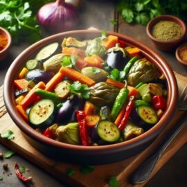 Authentic Moroccan Tagines: Top 10 Recipes for Flavorful Dining 2025 8. Exotic Vegetable Medley Tagine