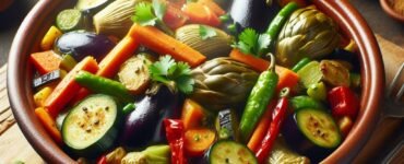 8. Exotic Vegetable Medley Tagine